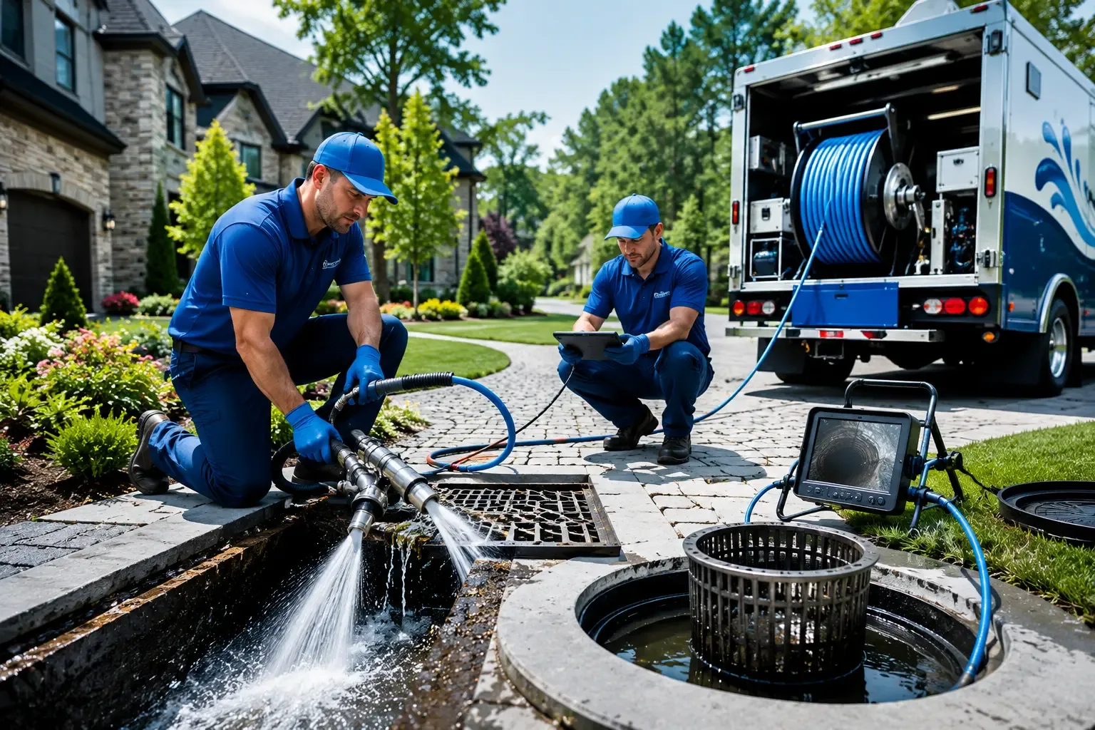 Local outdoor drain cleaning professionals in Troy, TX