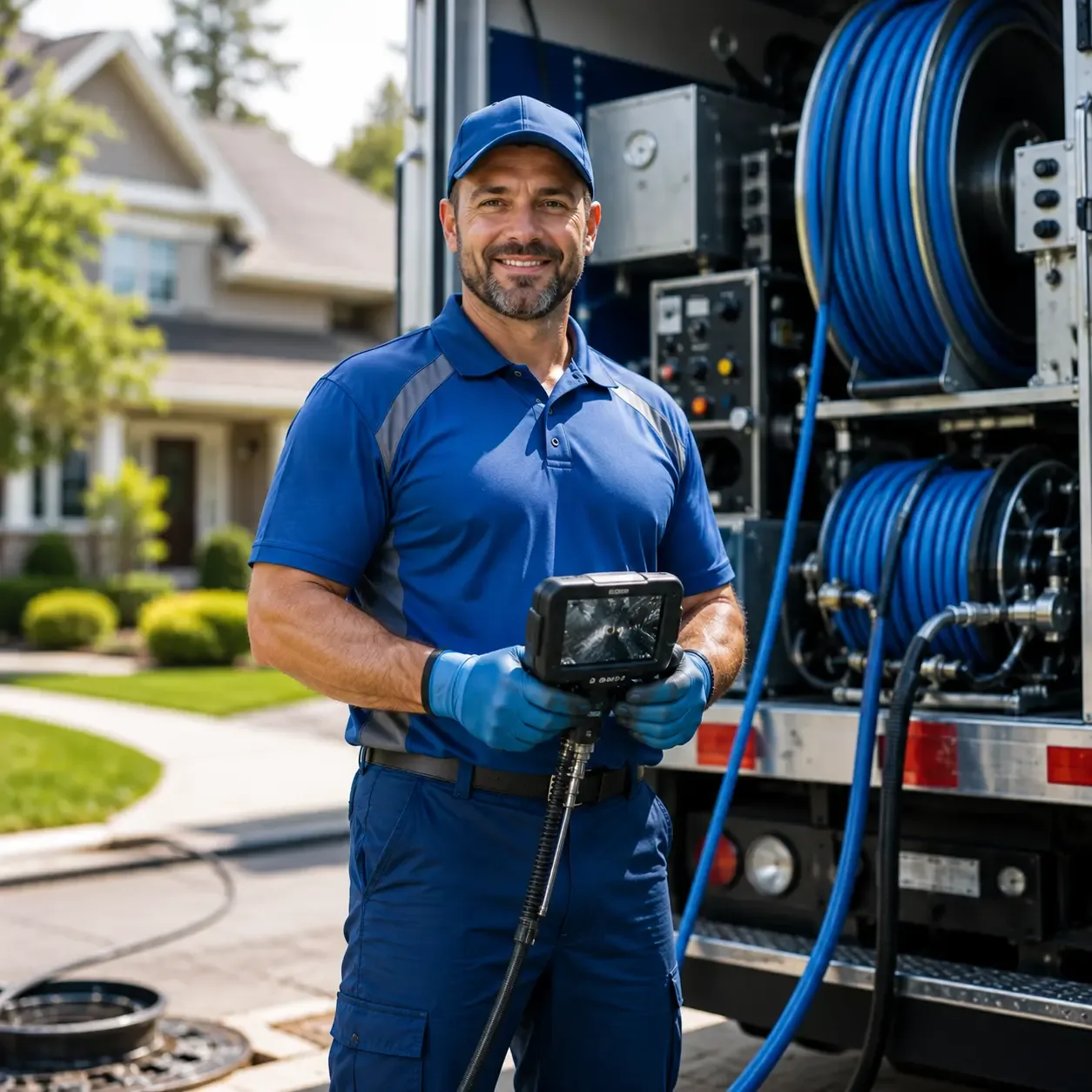 Local outdoor drain cleaning specialists in Troy, TX